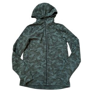 Lululemon Men Surge Warm Full Zip Jacquard Camo Jacket Size Medium